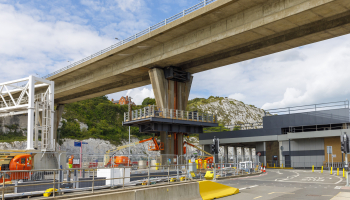 East Cliff Viaduct in Dover