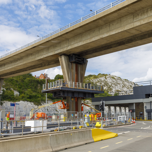 East Cliff Viaduct in Dover