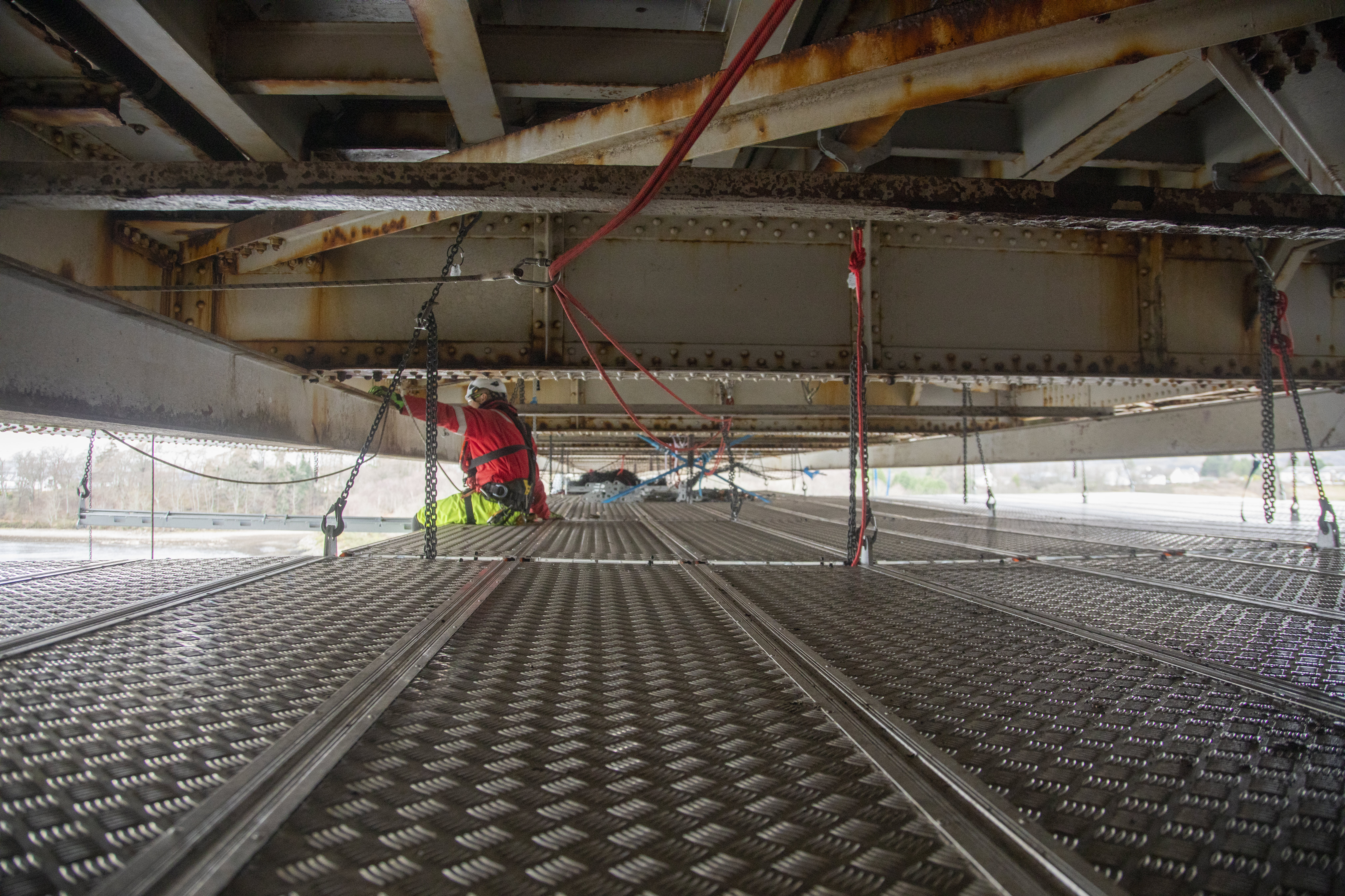 V-Deck™ installed on Connel Bridge